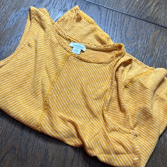 Sundance Mary Kate Top in Daffodil Stripe -
Like new! - Picture 2 of 2